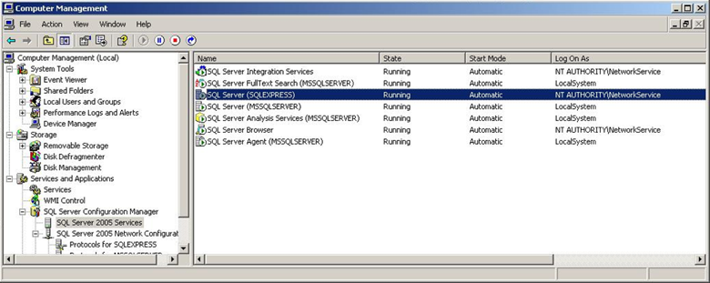 Настройка ms sql express при установке spds x64 для autocad